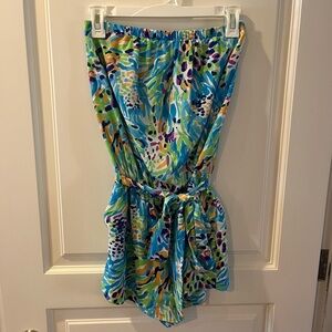 Lilly Pulitzer Strapless Romper Size S